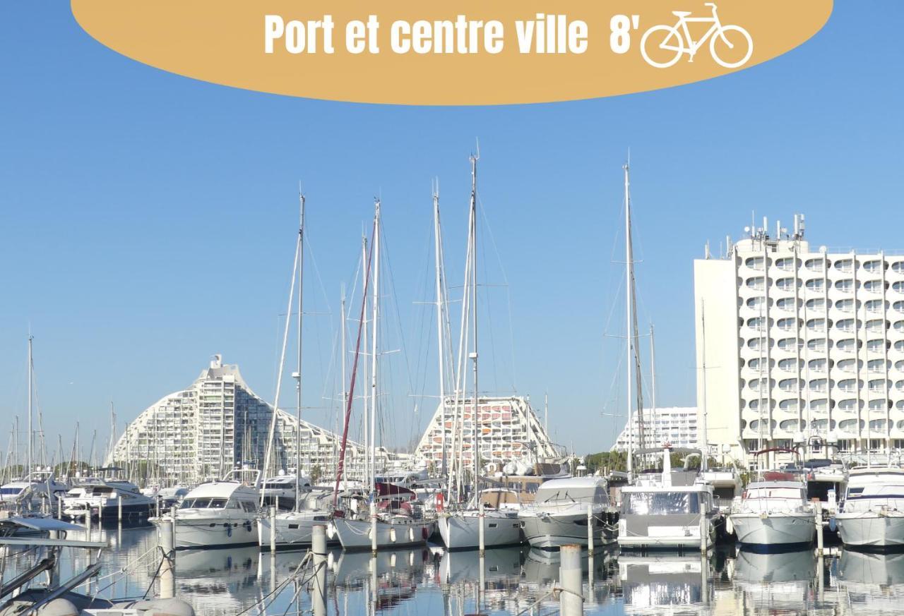 La Casita - Studio Confort Avec Terrasse Et Parking Prive- La Grande Motte, Montpellier Εξωτερικό φωτογραφία