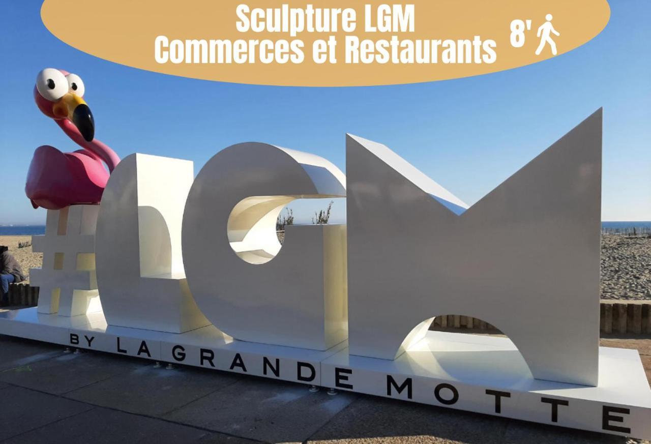 La Casita - Studio Confort Avec Terrasse Et Parking Prive- La Grande Motte, Montpellier Εξωτερικό φωτογραφία